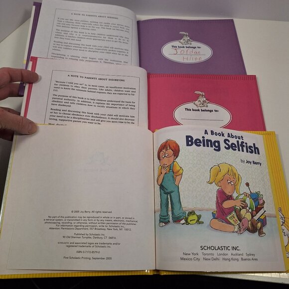 Help Me Be Good & Lets Talk About 10 Books Joy Berry Lot Grolier Some Vintage - Picture 4 of 16